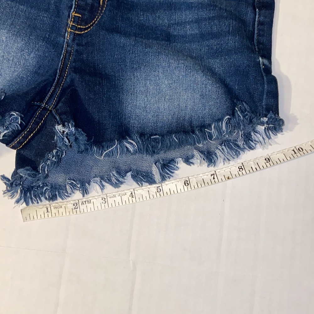 KanCan Women’s Size Small High Waisted Denim Blue Jean Shorts - Picture 4 of 5